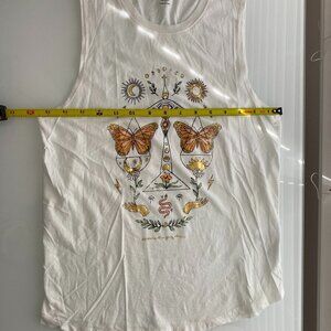 Spiritual Gangster - Women's Tank - Egyptian Style Graphic w/ Foil - Size Medium